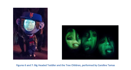 Big Headed Puppet and Tree Children